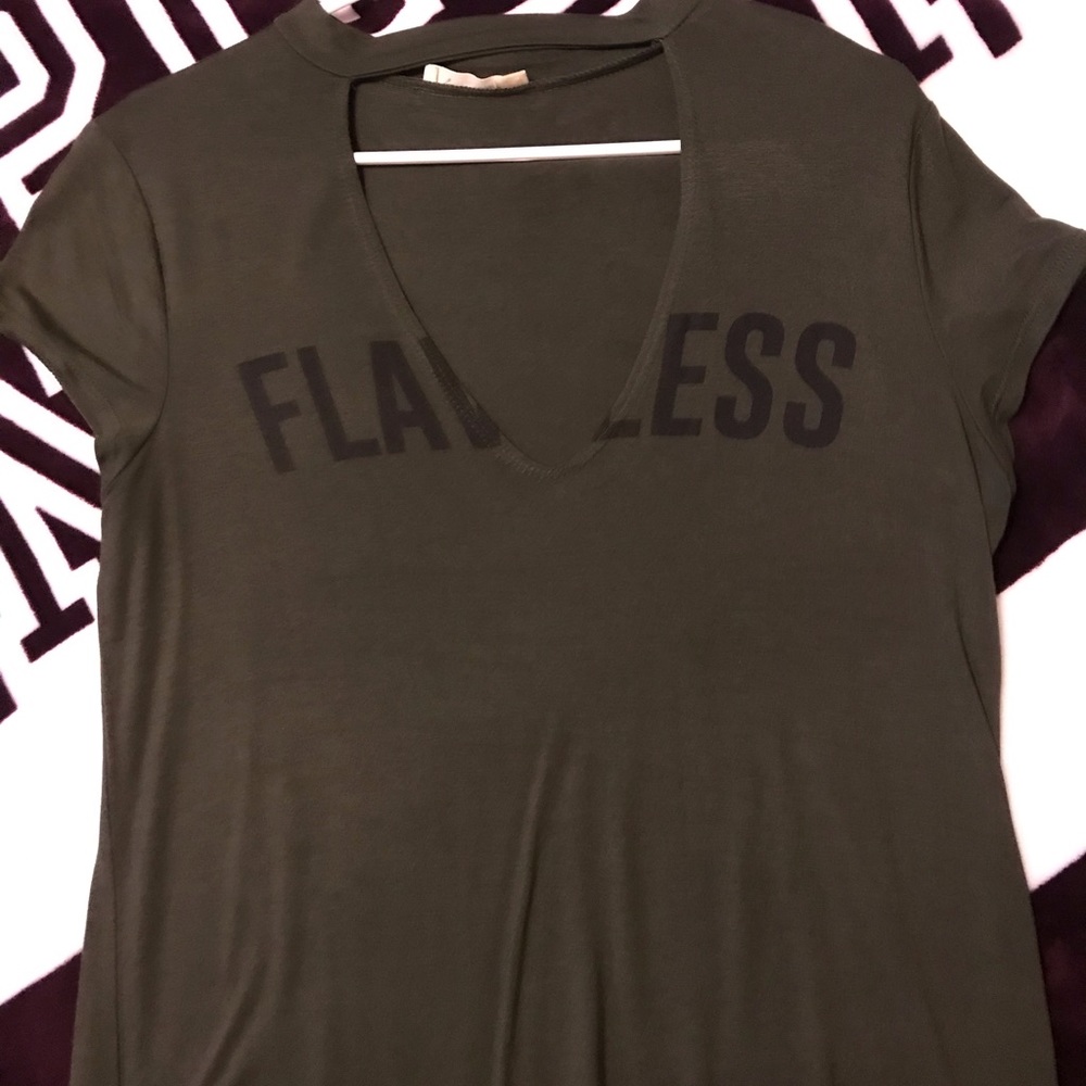 “Flawless” Crop Top Shirt